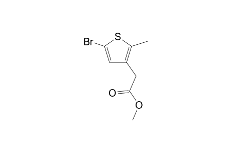 Methyl 2-(5-Bromo-2-methylthiophen-3-yl)-acetate