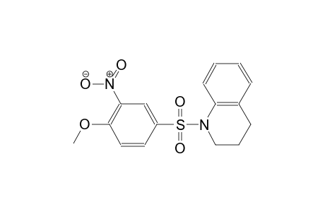 1-[(4-methoxy-3-nitrophenyl)sulfonyl]-1,2,3,4-tetrahydroquinoline