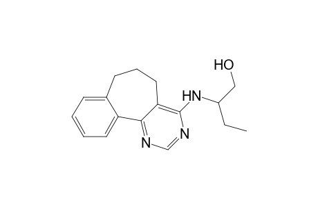 1-Butanol, 2-[(6,7-dihydro-5H-benzo[6,7]cyclohepta[1,2-d]pyrimidin-4-yl)amino]-
