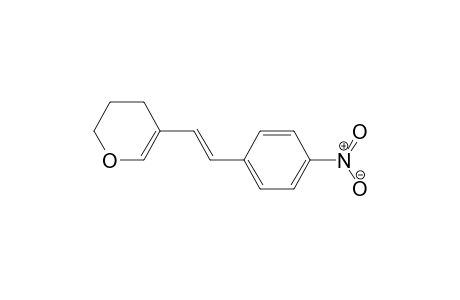 (E)-5-(4-nitrostyryl)-3,4-dihydro-2H-pyran