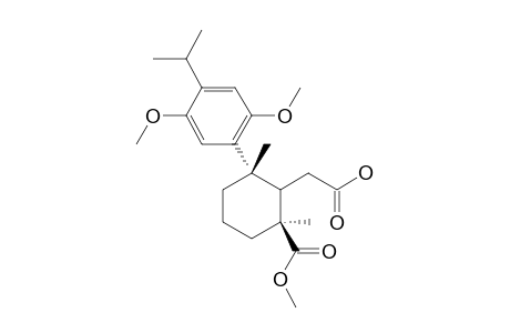 19-METHYL-HYDROGEN-13-ISOPROPYL-8,12-DIMETHOXY-7,8-SECOPODOCARPA-8,11,13-TRIENE-7,19-DIOATE