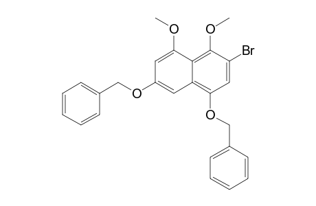 3-Bromo-1,7-bis(benzyloxy)-4,5-dimethoxynaphthalene