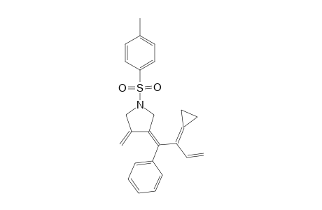 3-[2'-Cyclopropylidene-11'-phenyl-3'-butenylidene]-4-methylene-1-{(4"-methylphenyl)sulfonyl}-pyrrolidine