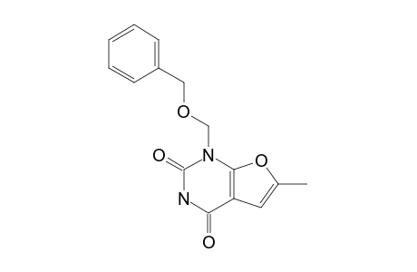 4-BENZOYLOXYMETHYL-6-METHYLFURO-[2,3-D]-PYRIMIDINE-1,3-DIONE