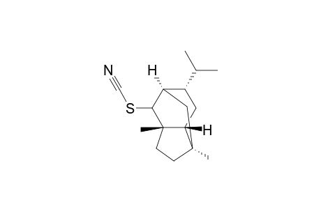 (1a,3ab,5a,6a,7ab)-(-)-1,3a-dimethyl-6-(1-methylethyl)octahydro-1,5-methano-1H-inden-4-yl thiocyanate