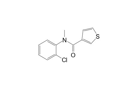 N-(2-Chlorophenyl)-N-methylthiophene-3-carboxamide