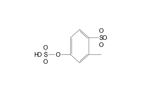 4-HYDROXY-o-TOLUENESULFONIC ACID, HYDROGEN SULFATE (ESTER)