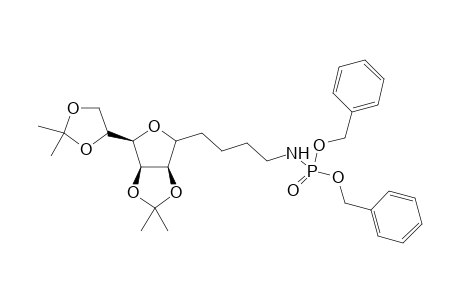 3,6-Anhydro-10-{[bis(benzyloxy)phosphoryl]amino}-7,8,9,10-tetradeoxy-1,2:4,5-di-O-isopropylidene-glycero-D-manno-decitol