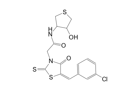 3-thiazolidineacetamide, 5-[(3-chlorophenyl)methylene]-4-oxo-N-[(3S,4R)-tetrahydro-4-hydroxythienyl]-2-thioxo-, (5E)-