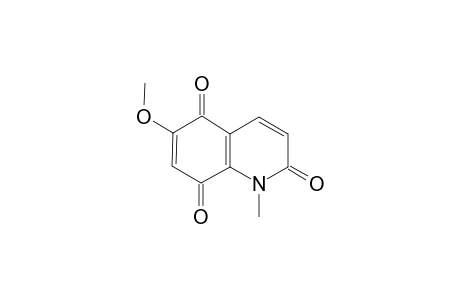 6-Methoxy-1-methyl-2,5,8(1H)-quinoneone