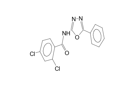 2-(2,4-dichlorobenzamido)-5-phenyl-1,3,4-oxadiazole