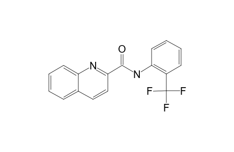N-(2-TRIFLUOROMETHYLPHENYL)-QUINOLINE-2-CARBOXAMIDE