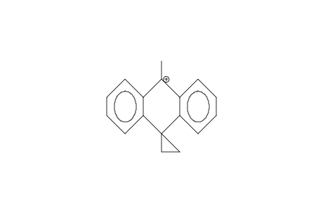 10-Methyl-9.alpha.-ethylene-anthracenium cation