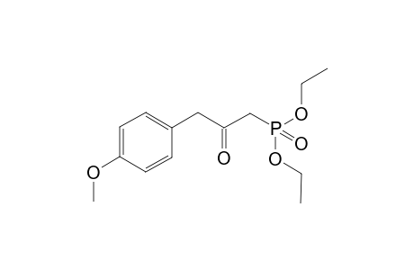 Diethyl 2-oxo-3-(4-methoxyphenyl)propylphosphonate