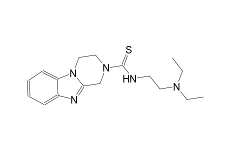 pyrazino[1,2-a]benzimidazole-2(1H)-carbothioamide, N-[2-(diethylamino)ethyl]-3,4-dihydro-