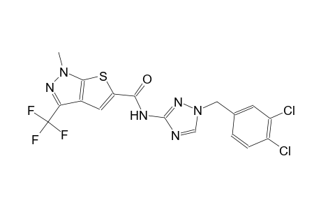 1H-thieno[2,3-c]pyrazole-5-carboxamide, N-[1-[(3,4-dichlorophenyl)methyl]-1H-1,2,4-triazol-3-yl]-1-methyl-3-(trifluoromethyl)-