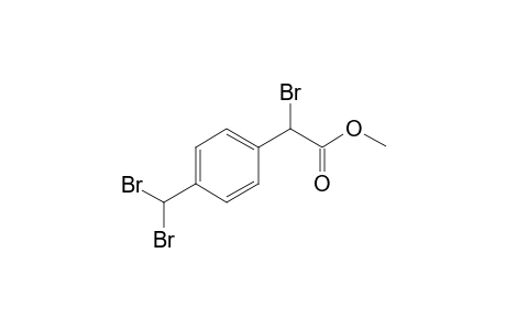Methyl 2-bromo-2-(4-(dibromomethyl)phenyl)acetate