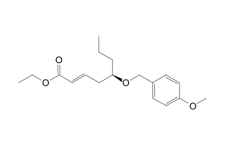 ETHYL-(R,E)-5-(4-METHOXYBENZYLOXY)-OCT-2-ENOATE