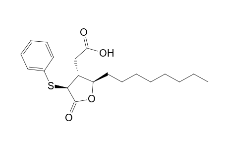 (2R,3R,4S)-2-[2-Octyl-5-oxo-4-(phenylthio)tetrahydrofuran-3-yl]acetate
