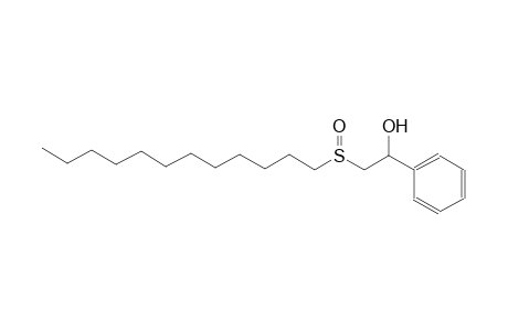 benzenemethanol, alpha-[(dodecylsulfinyl)methyl]-