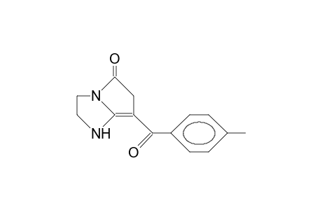 7-(4-Methyl-benzoyl)-1,2,3,6-tetrahydro-5H-pyrrolo(1,2-A)imidazol-5-one