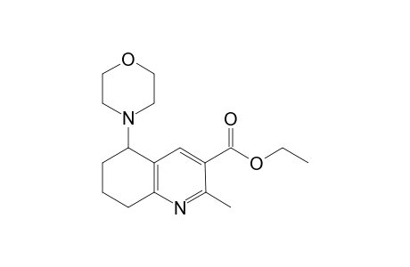 Ethyl 2-methyl-5-morpholino-5,6,7,8-tetrahydroquinoline-3-carboxylate