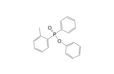 Phosphinic acid, phenyl-o-tolyl-, phenyl ester