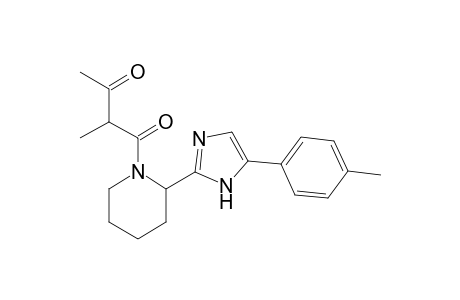 2-methyl-1-(2-(5-(p-tolyl)-1H-imidazol-2-yl)piperidin-1-yl)butane-1,3-dione