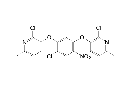 5,5'-[(4-chloro-6-nitro-m-phenylene)dioxy]bis[6-chloro-2-picoline]