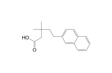 2-Naphthalenepentanoic acid, .beta.,.beta.-dimethyl-