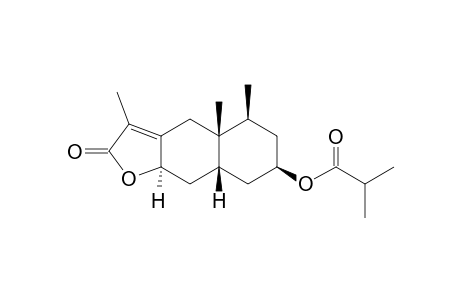 (8R)-(2R)-[(2-methylpropanoyl)oxy]eremophil-7(11)-en-12,8-olide