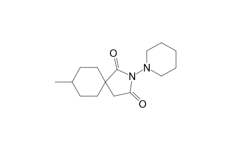 8-methyl-2-piperidino-2-azaspiro[4.5]decane-1,3-dione