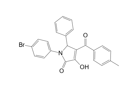 1-(4-Bromo-phenyl)-3-hydroxy-4-(4-methyl-benzoyl)-5-phenyl-1,5-dihydro-pyrrol-2-one