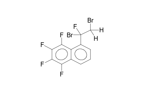 1-(1-FLUORO-1,2-DIBROMOETHYL)-5,6,7,8-TETRAFLUORONAPHTHALENE