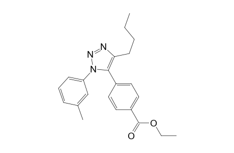 Ethyl 4-(4-butyl-1-m-tolyl-1H-1,2,3-triazol-5-yl)benzoate