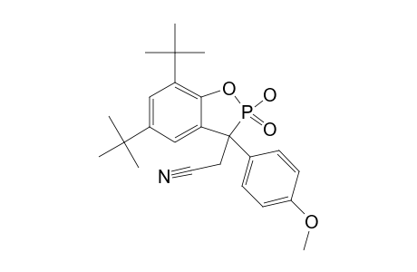 5,7-DI-TERT.-BUTYL-3-(CYANOMETHYL)-2-ETHOXY-2-HYDROXY-3-(4-METHOXYPHENYL)-BENZO-[D]-1,2-OXAPHOSPHOL