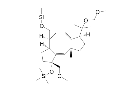 16-Methoxy-15-methoxymethoxy-3.alpha.,8-bis(trimethylsilyloxy)-8,9-seco-fusicocca-1,9-diene