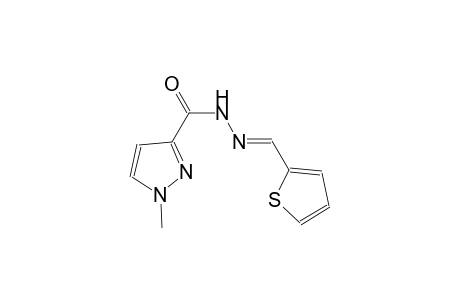 1-methyl-N'-[(E)-2-thienylmethylidene]-1H-pyrazole-3-carbohydrazide