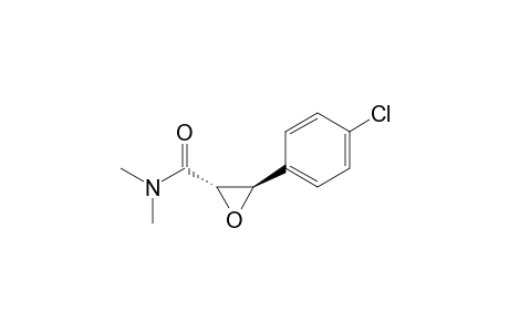 Oxiranecarboxamide, 3-(4-chlorophenyl)-N,N-dimethyl-, trans-