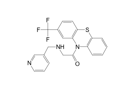 2-(3-pyridinylmethylamino)-1-[2-(trifluoromethyl)-10-phenothiazinyl]ethanone