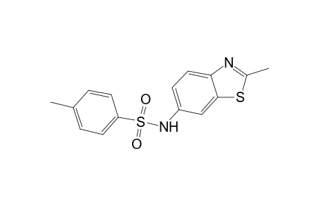 Benzenesulfonamide, 4-methyl-N-(2-methyl-6-benzothiazolyl)-