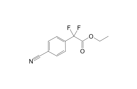 Ethyl 2-(4-Cyanophenyl)-2,2-difluoroacetate