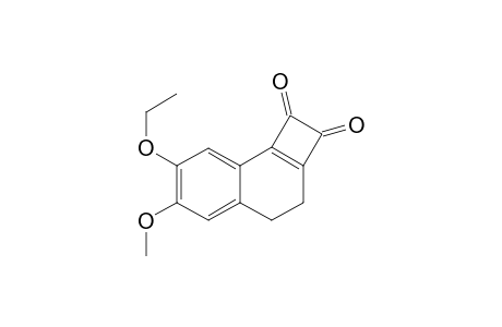 7-Ethoxy-6-methoxy-3,4-dihydrocyclobuta[a]naphthalen-1,2-dione