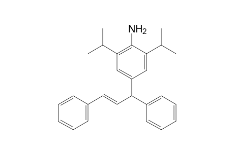 (E)-4-(1,3-Diphenylallyl)-2,6-diisopropylaniline