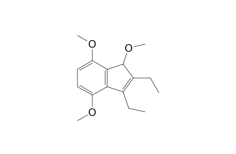 2,3-Diethyl-1,4,7-trimethoxyindene