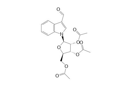 1-(2,3,5-Tri-O-acetyl-.beta.-D-ribofuranosyl)indole-3-carboxaldehyde