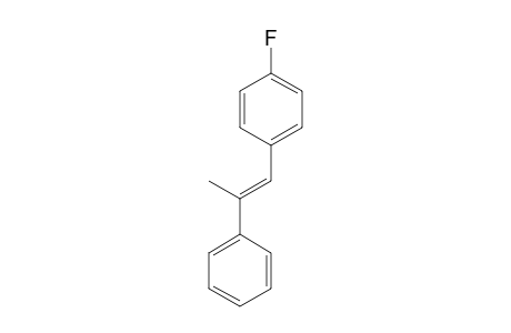 Benzene, 1-fluoro-4-(2-phenyl-1-propenyl)-