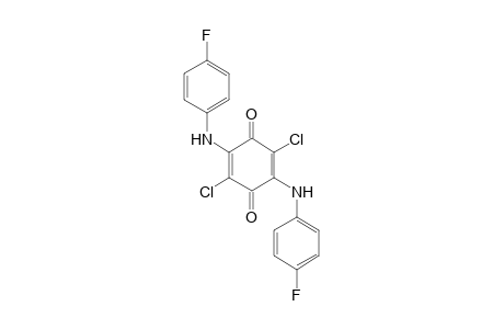 2,5-BIS(p-FLUOROANILINO)-3,6-DICHLORO-p-BENZOQUINONE