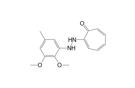 2-[2-(2,3-Dimethoxy-5-methylphenyl)hydrazino]tropone