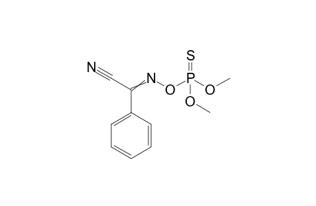 2,4-Dioxa-5-aza-3-phosphahept-5-ene-7-nitrile, 3-methoxy-6-phenyl-, 3-sulfide